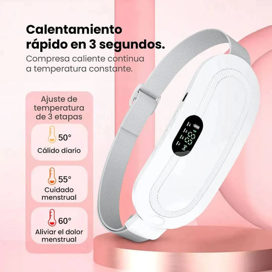 Masajeador térmico para cólicos menstruales